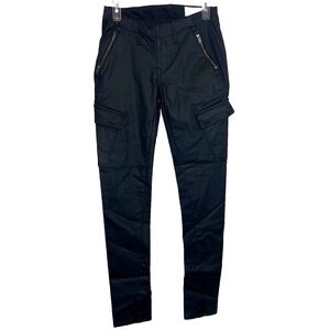 rag & bone skinny stretchy cargo jeans mid rise size 25